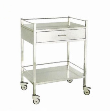 Edelstahl Krankenhaus Medizinische Instrument Cart (XH-MD-3)